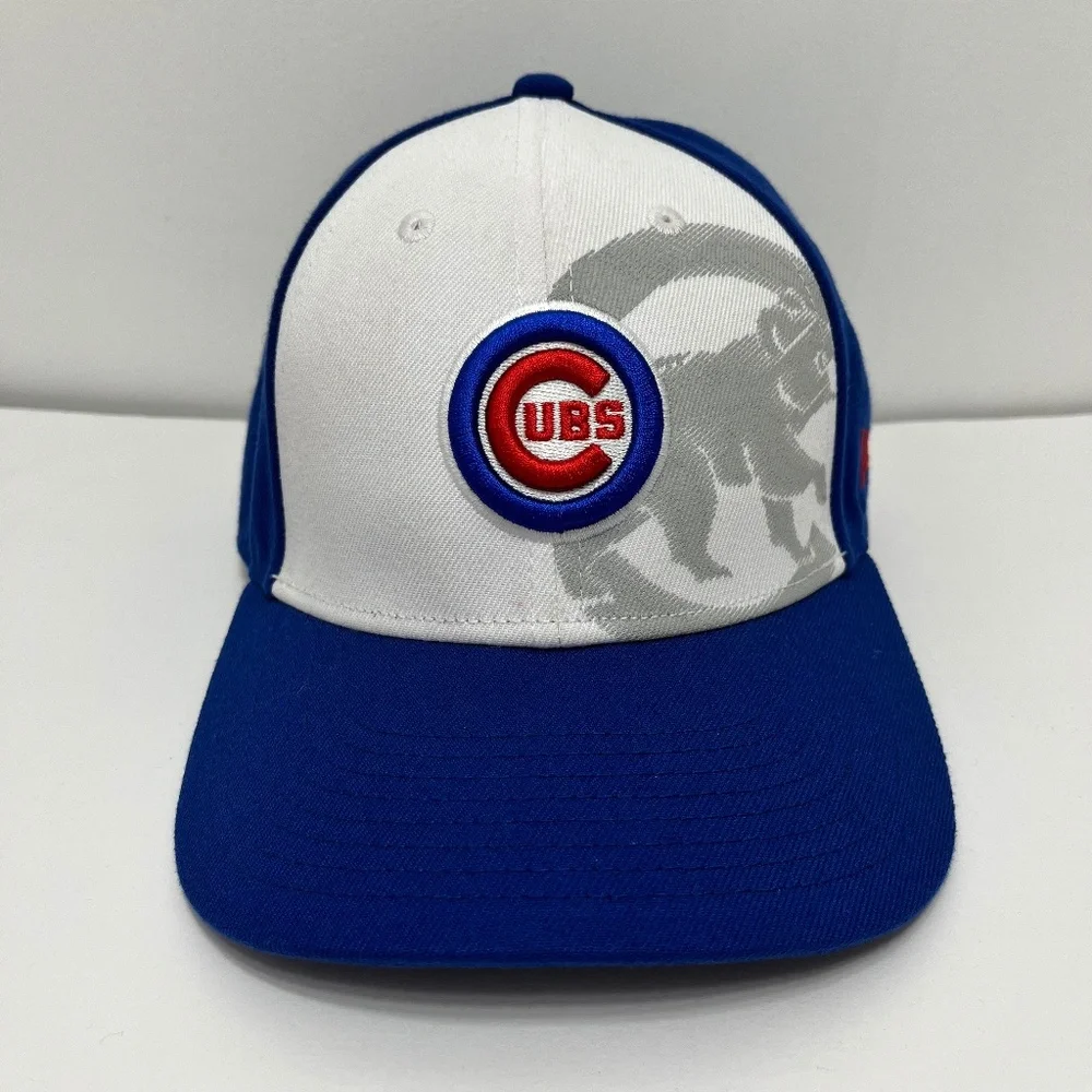 New Era 9FORTY Youth Chicago Cubs MLB Baseball‎ Hat Blue White Adjustable